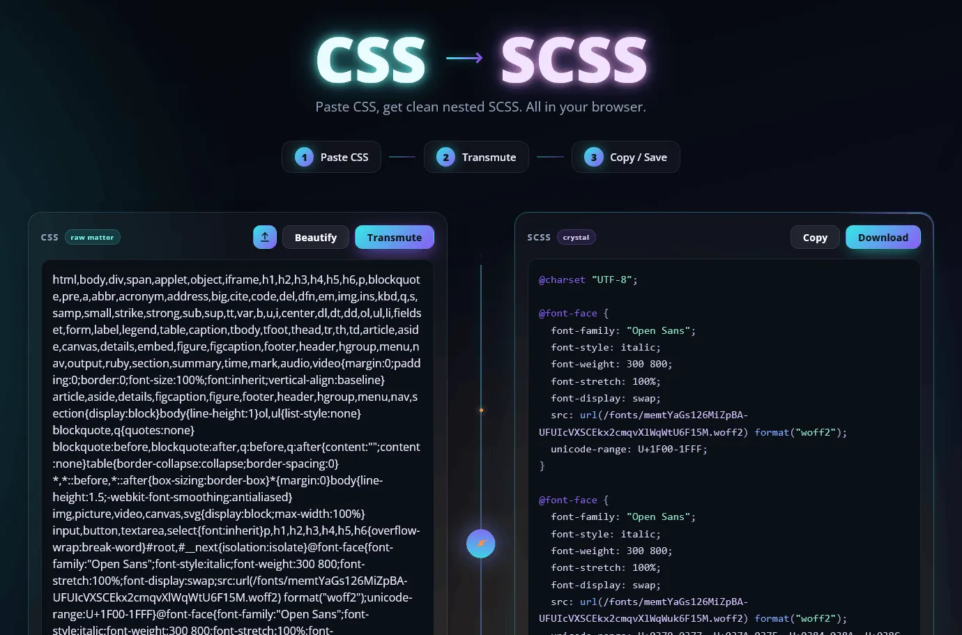 CSS Formatter CSS Formatter